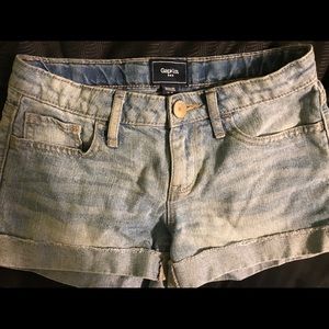 Gap kids light blue jean shorts